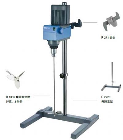 RW 28基本型、数显型顶置式机械搅拌器（IKA中试产品）