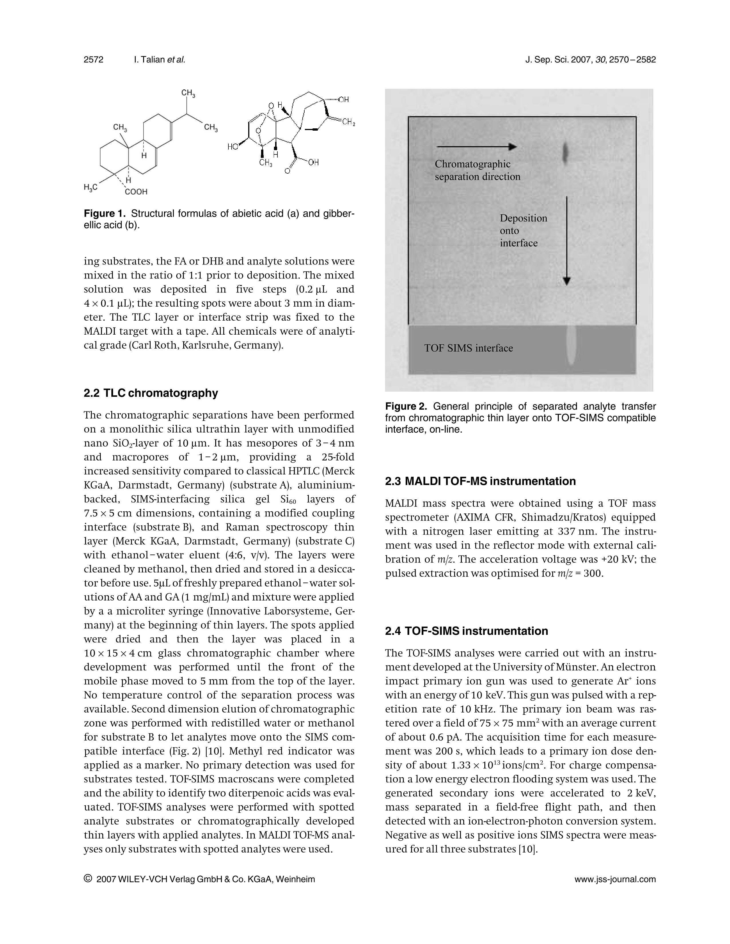 ͬɫƽϵ TOF-SIMS  MALDI TOF-MS Ƚ.pdf3ҳ