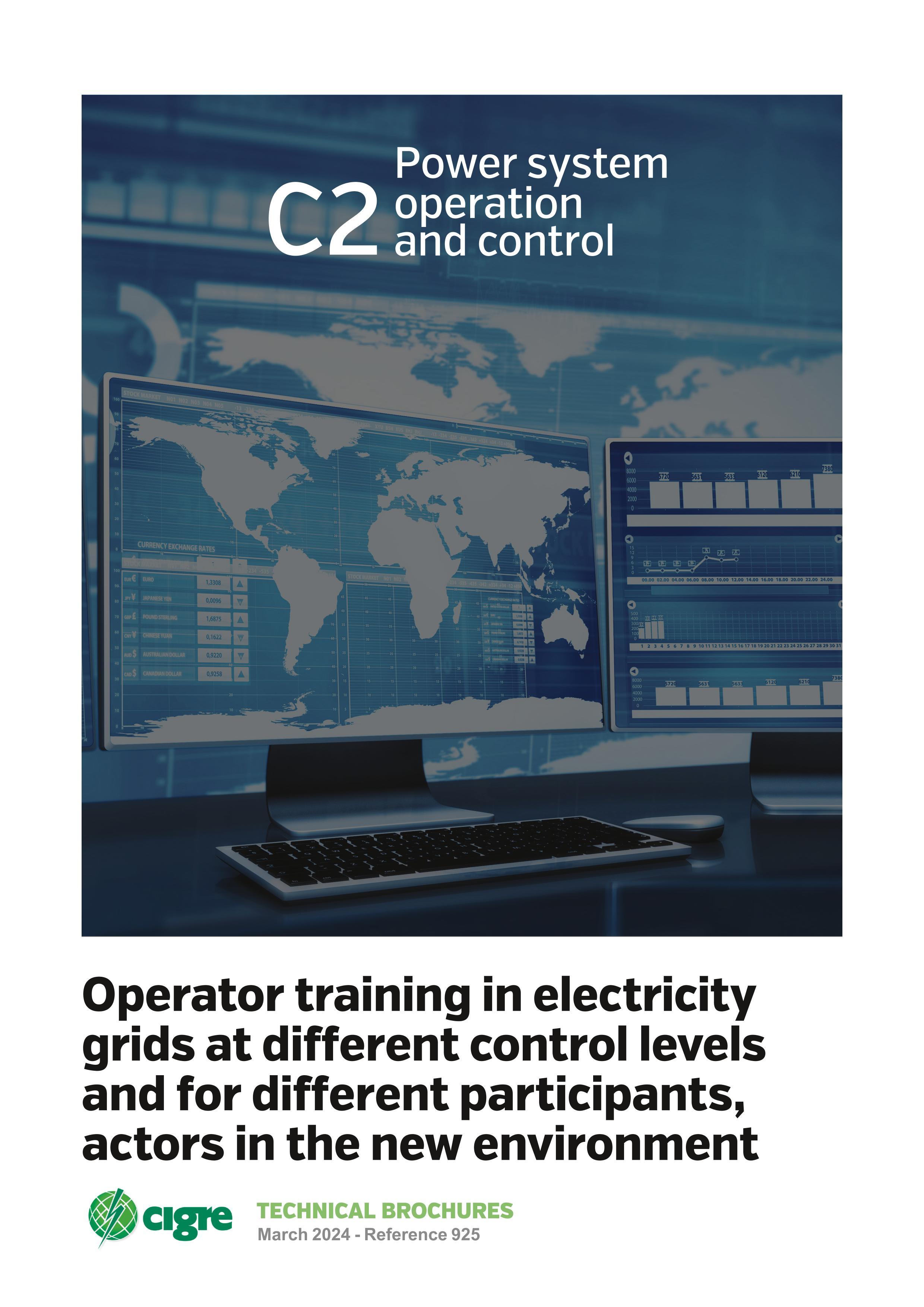 TB 925C2-2024 Operator training in electricity grids at different control levels and for different participants, actors in the new environment .pdf1ҳ