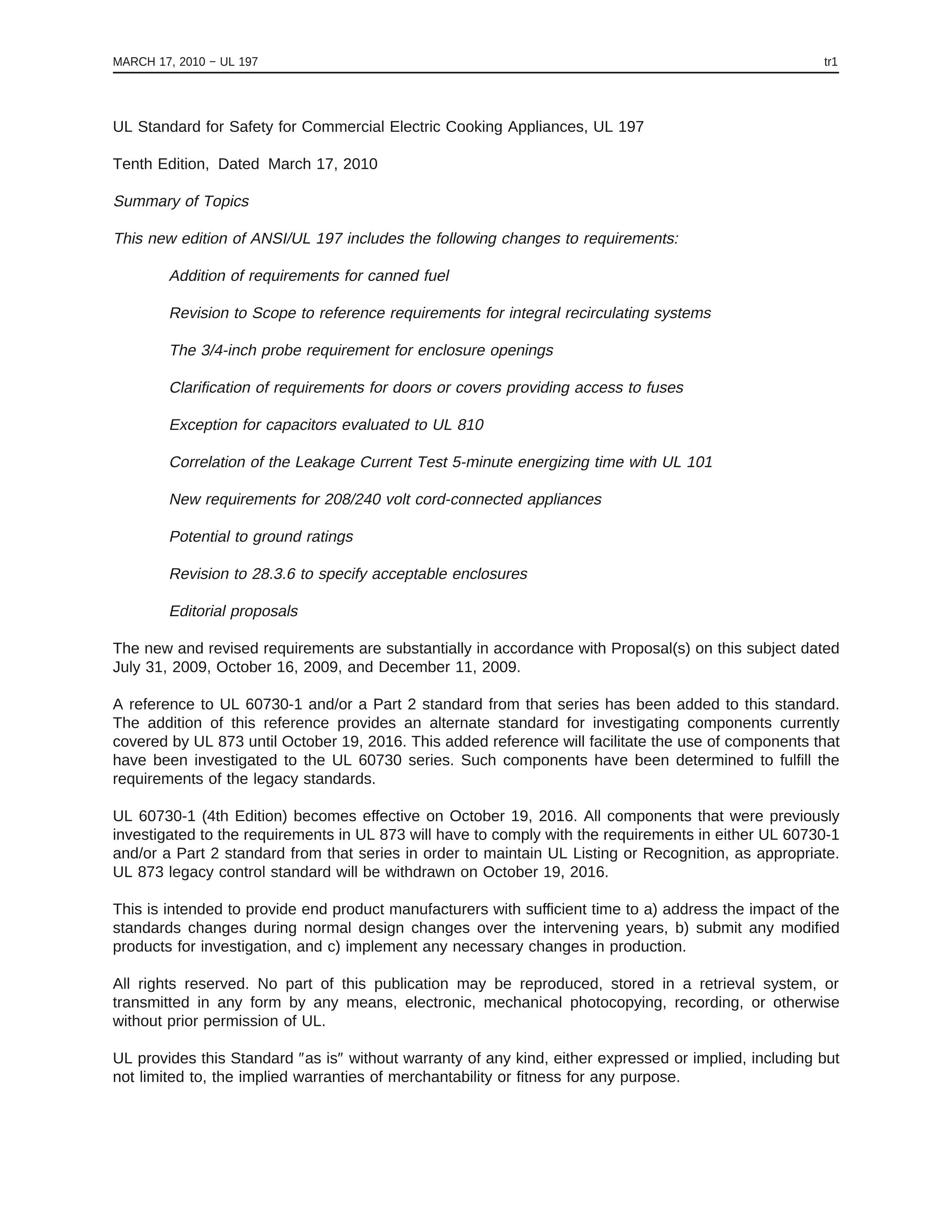 UL 197-2010 UL Standard for Safety for  Commercial Electric Cooking Appliances.pdf3ҳ