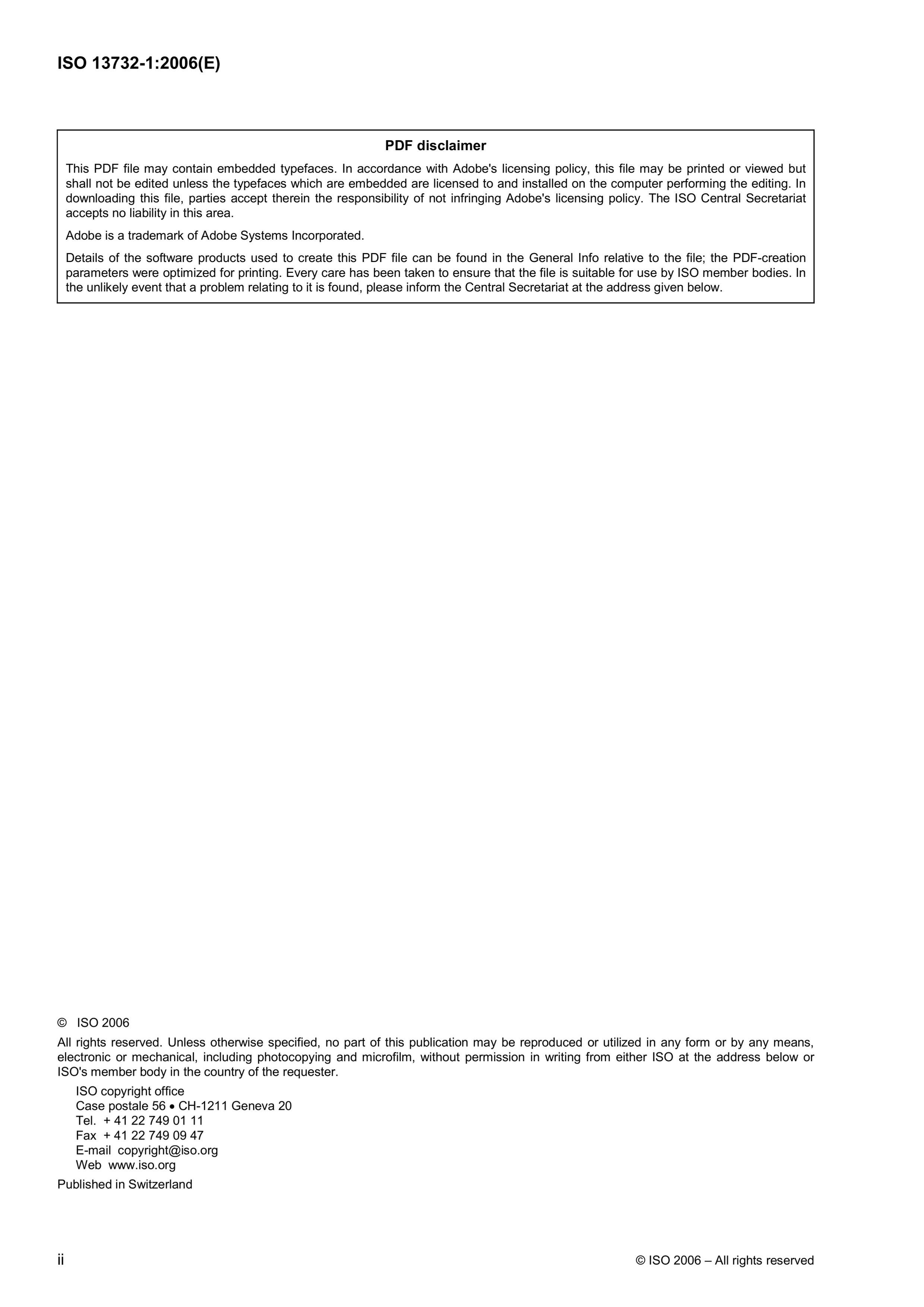 ISO 13732.1-2006 Ergonomics of the thermal environment -  Part 1 Hot surfaces.pdf2ҳ