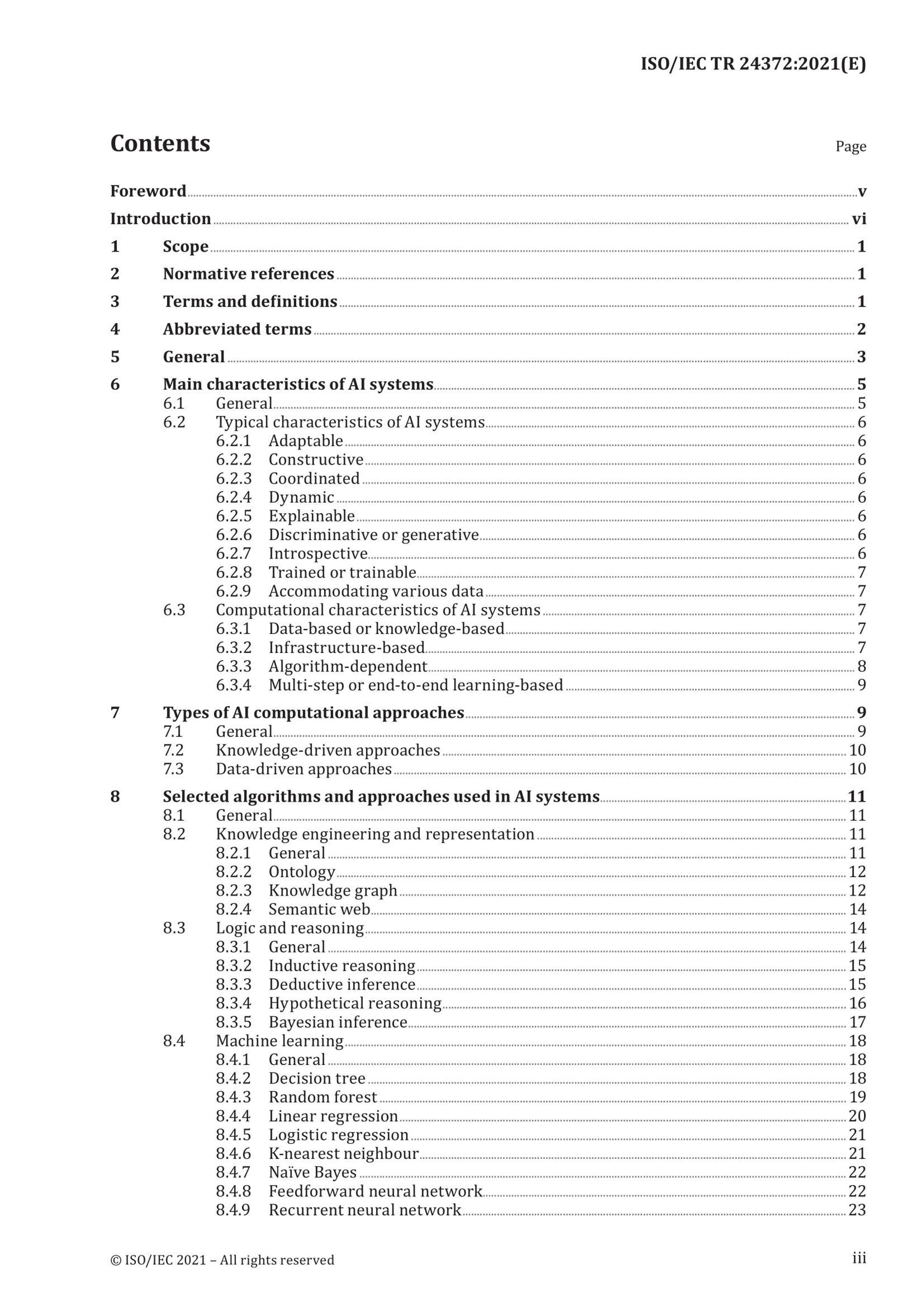 ISOMIEC TR 24372-2021 Information technology  Artificial intelligence (AI)  Overview of computational approaches for AI systems.pdf3ҳ