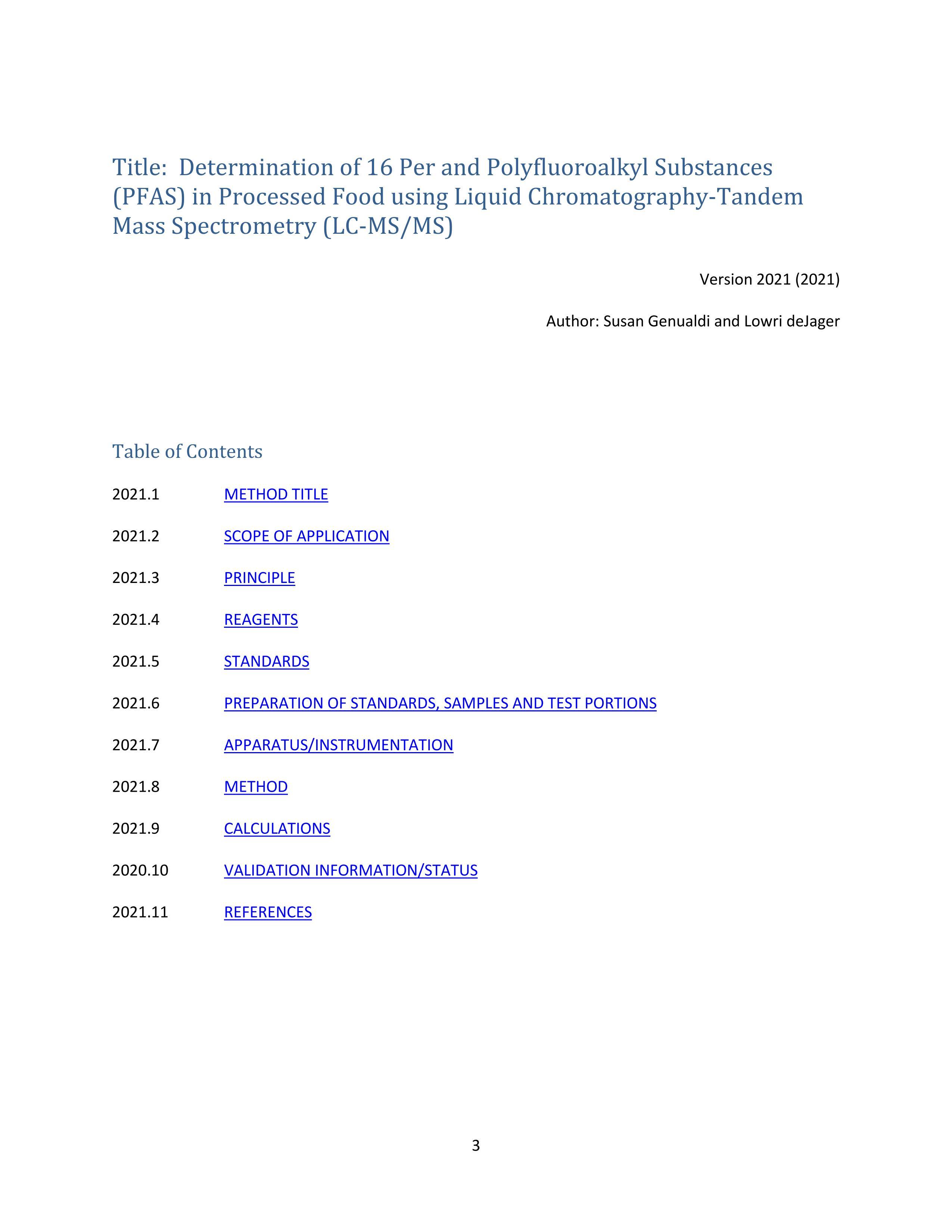 FDA Method C-010.02LC-MS/MSⶨʳƷ16PFAS3ҳ