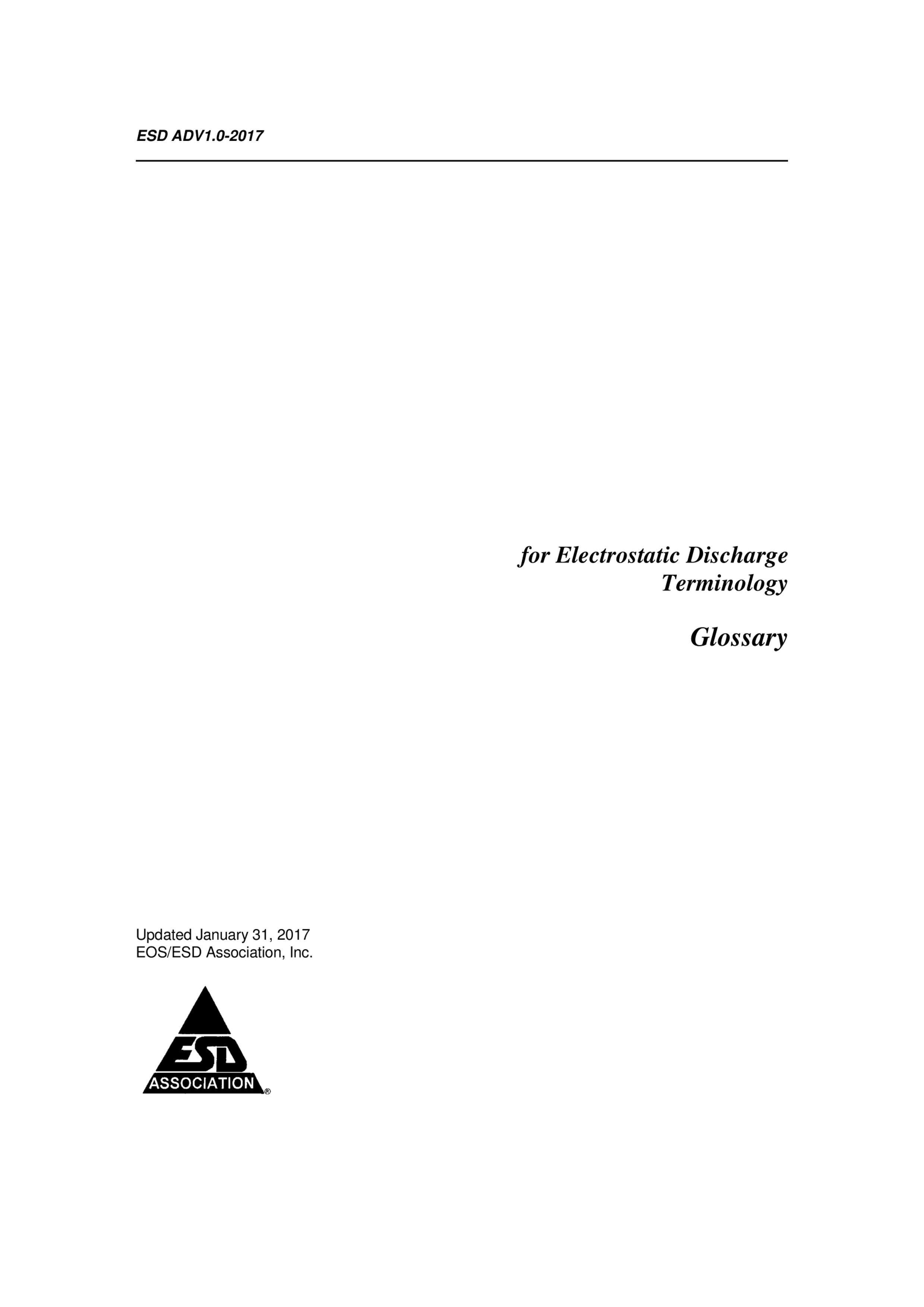 ANSI ESD ADV1.0-2017 For Electrostatic Discharge Terminology  Glossary.pdf2ҳ