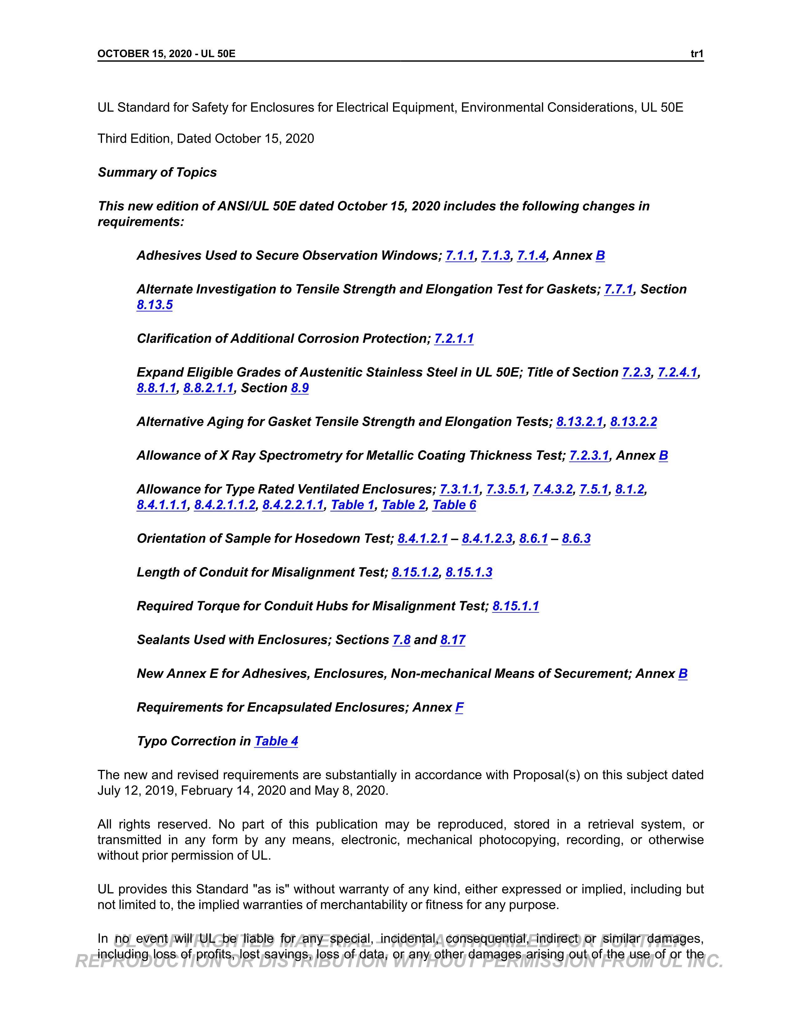 UL 50E-2020 Enclosures for Electrical Equipment, Environmental Considerations.pdf3ҳ