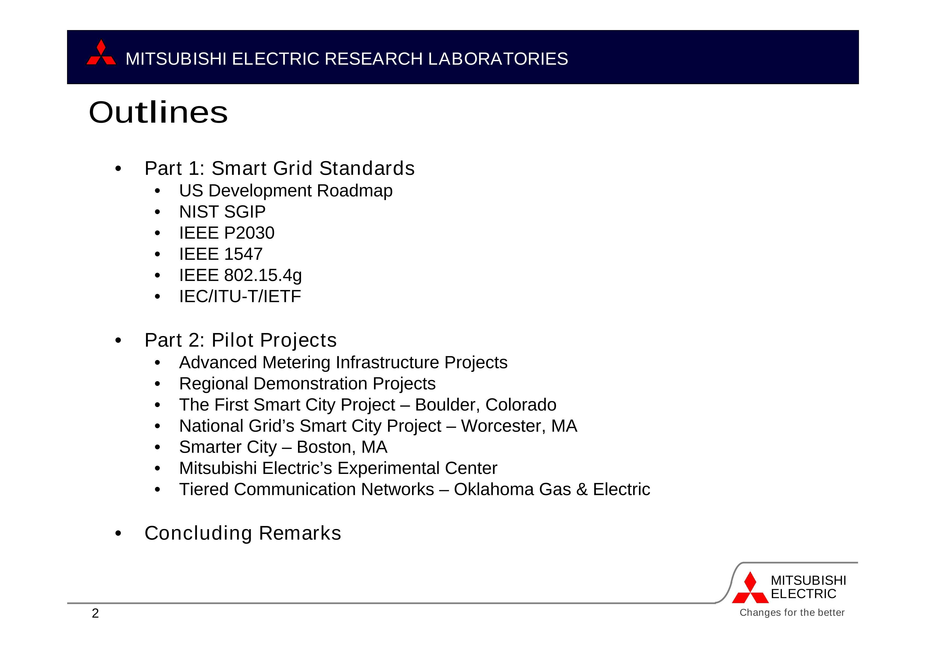 The Latest Development of Smart Grid Standards and Pilot ProjectsDr. Jinyun ZhangFor SmartGrids China2010 .pdf2ҳ