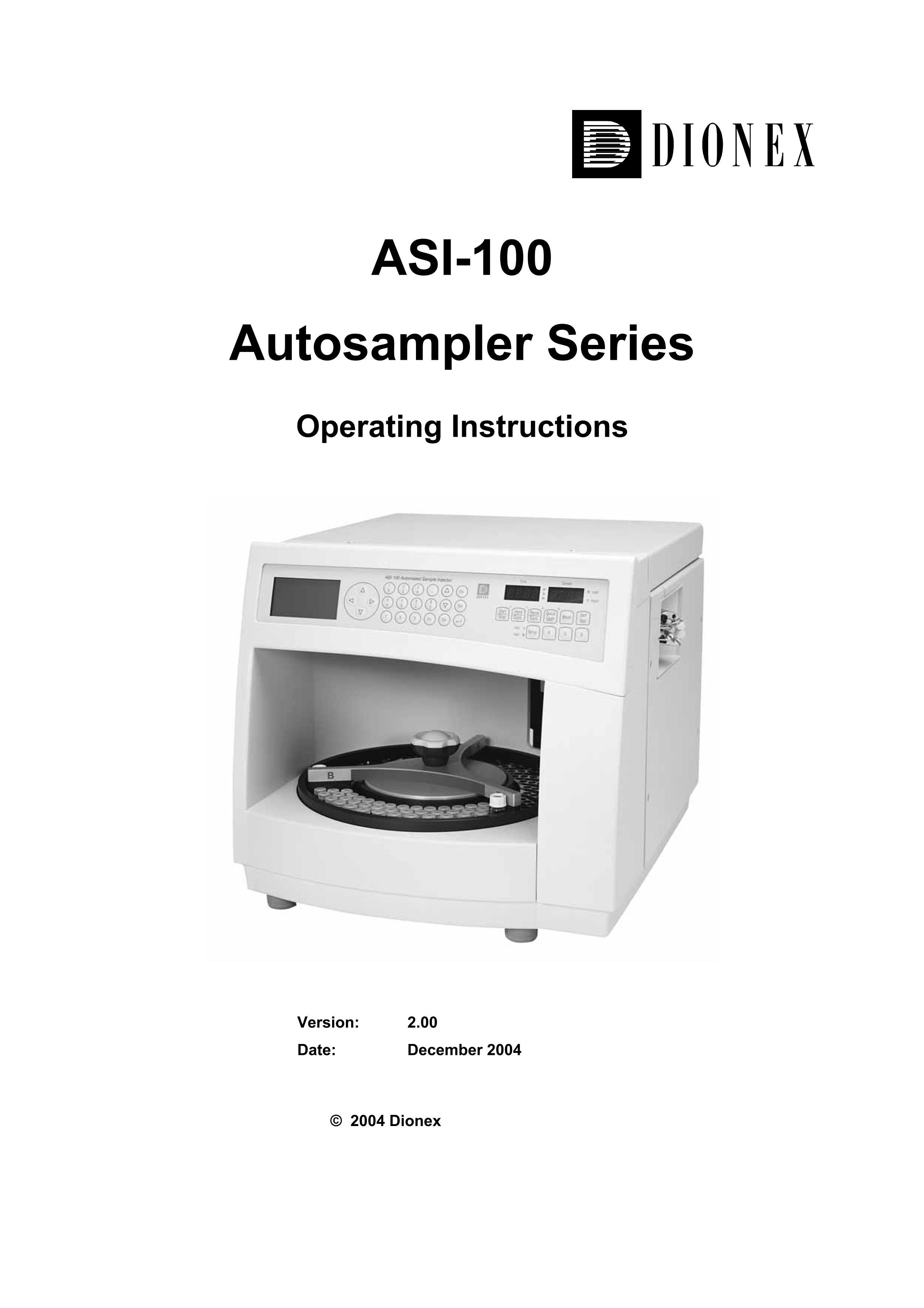 ASI-100Զֲ Autosampler Series Operating Instructions1ҳ