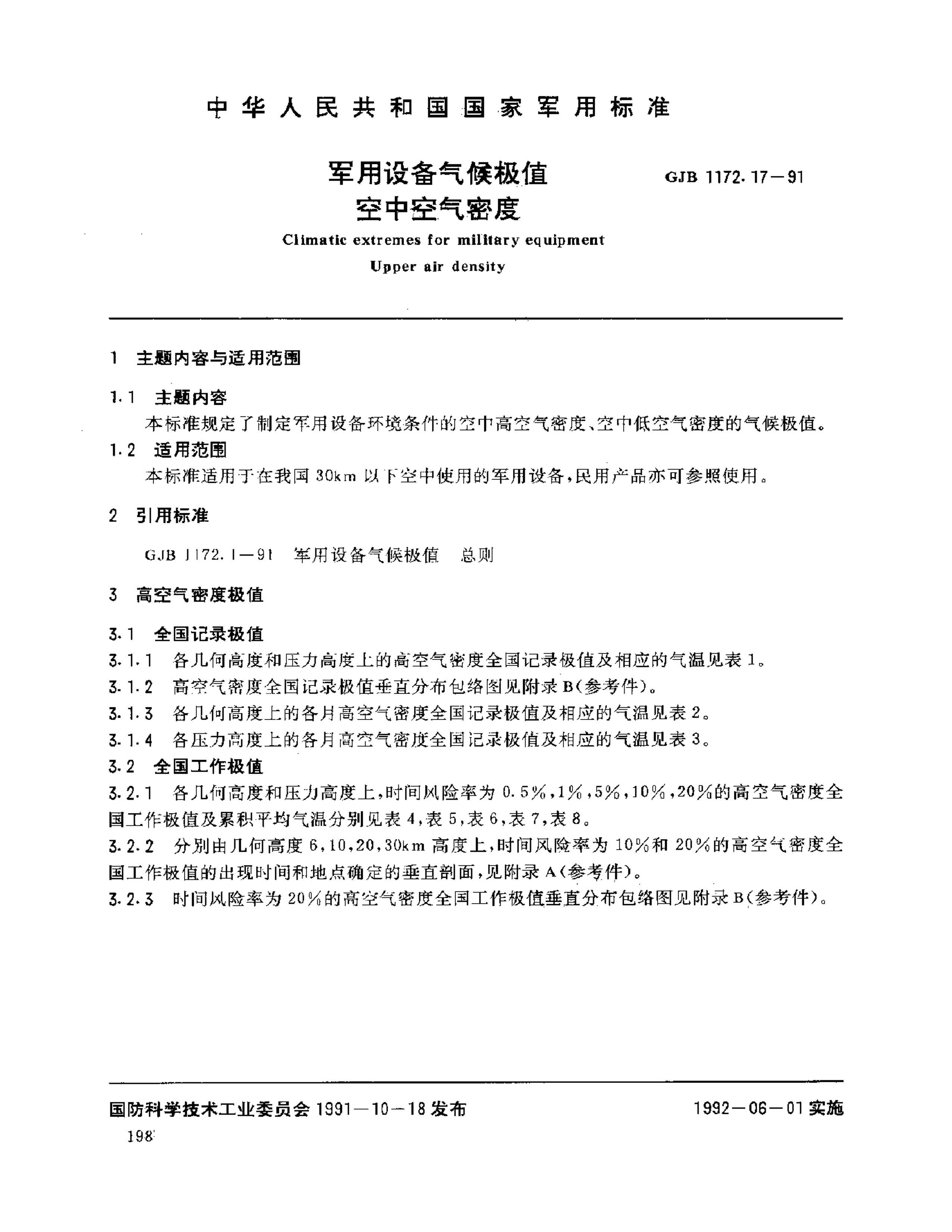 GJB 1172.17-1991 豸ֵ пܶ.pdf1ҳ