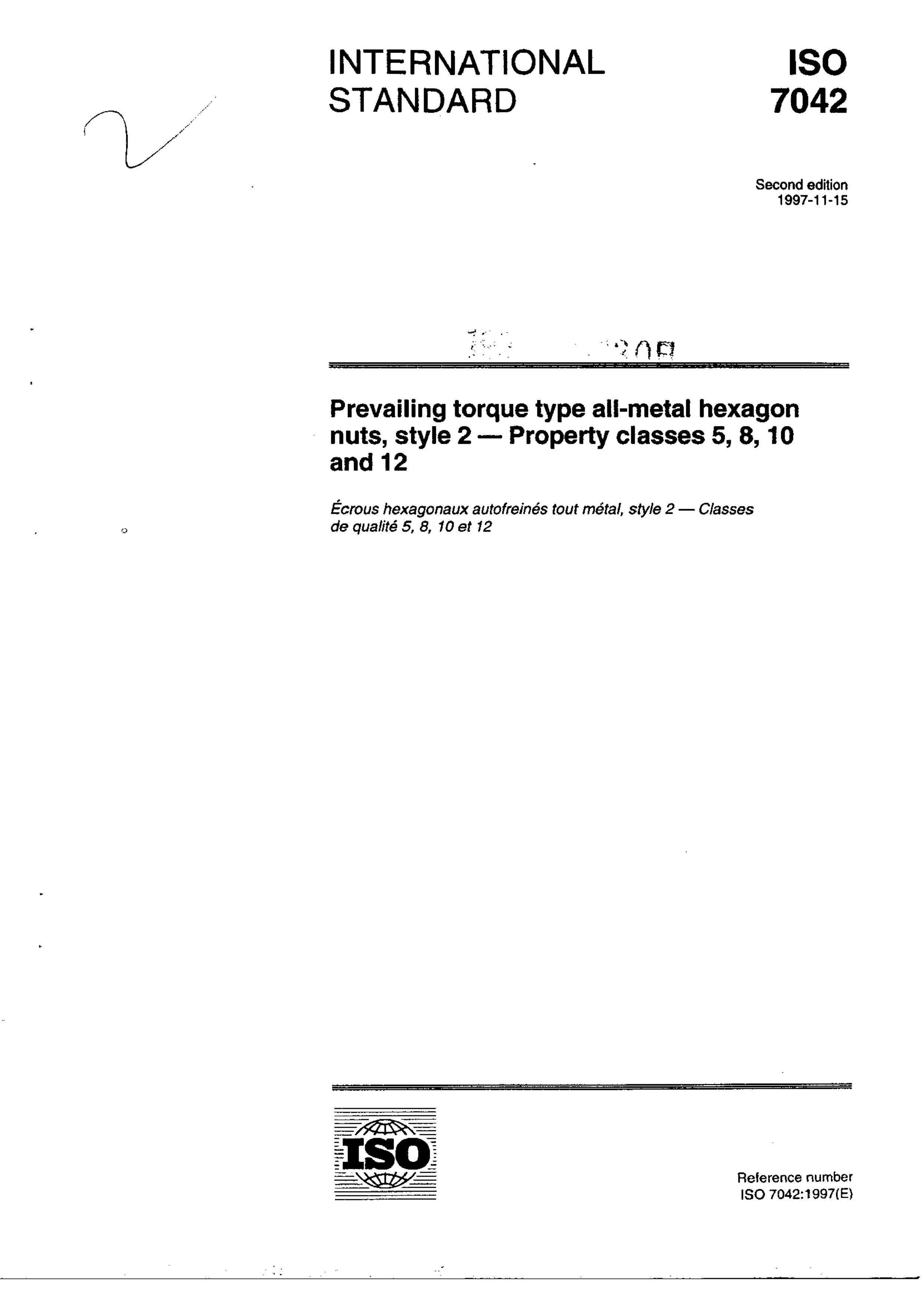 ISO 7042-1997 ѹʽȫĸ.pdf1ҳ