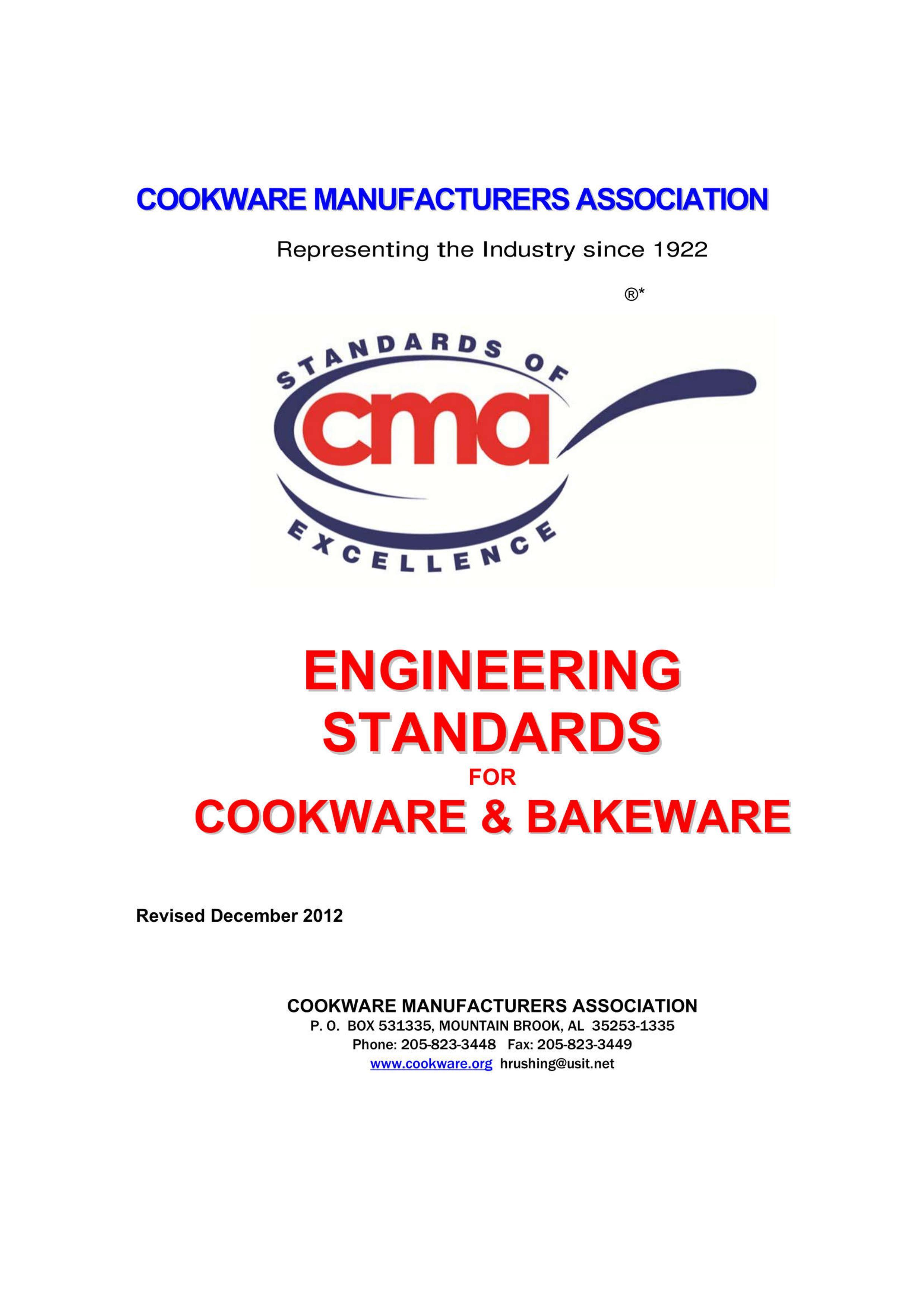CMA Engineering Standards for Cookware and Bakeware.pdf_免费下载_其他资料_资料中心 ...