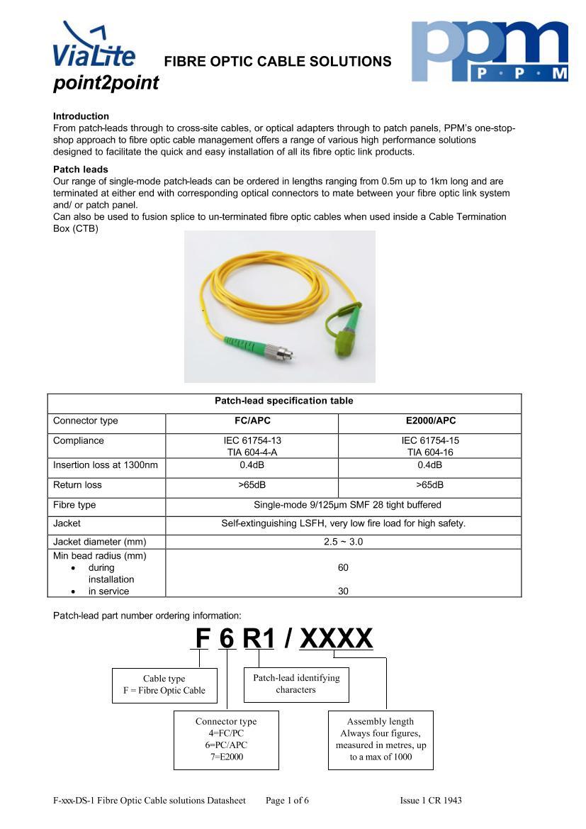 PPM-DS-FOCable1ҳ