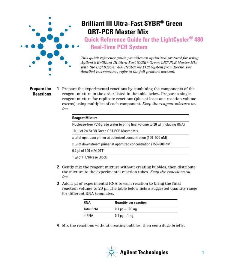 Brilliant III Ultra-Fast SYBR&#174; Green.pdf1ҳ