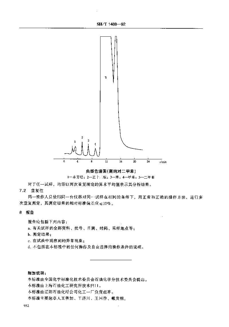 SH-T 1488-1992ߴȷзǷĲⶨ ɫ׷3ҳ