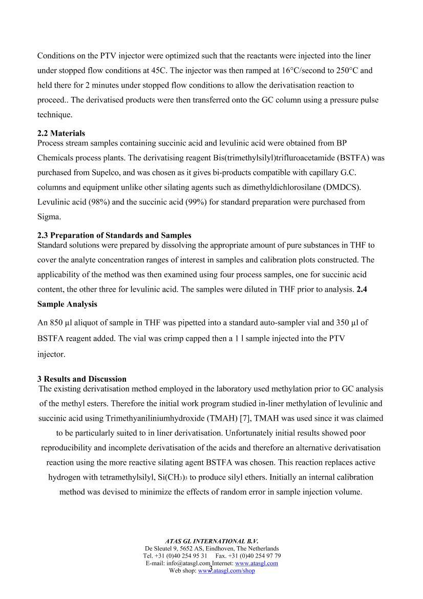 in liner derivatisation3ҳ