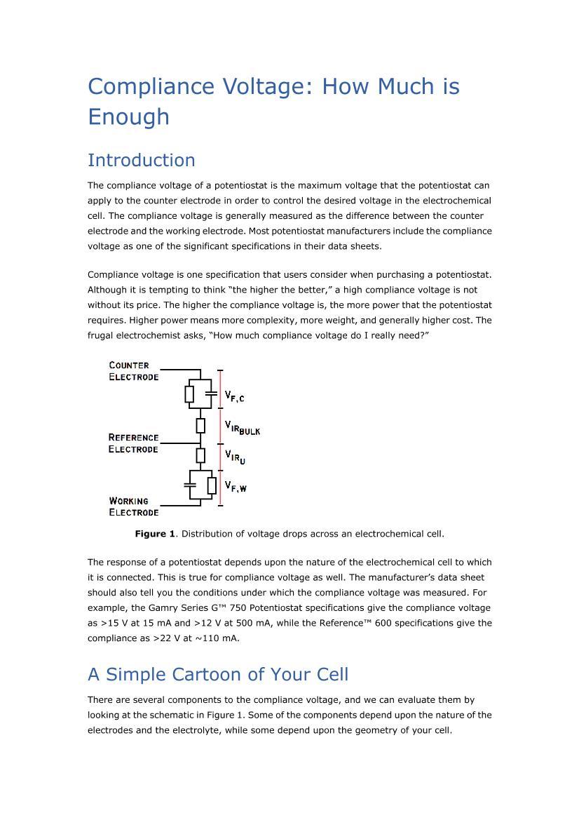 Compliance Voltage: How Much is Enough1ҳ