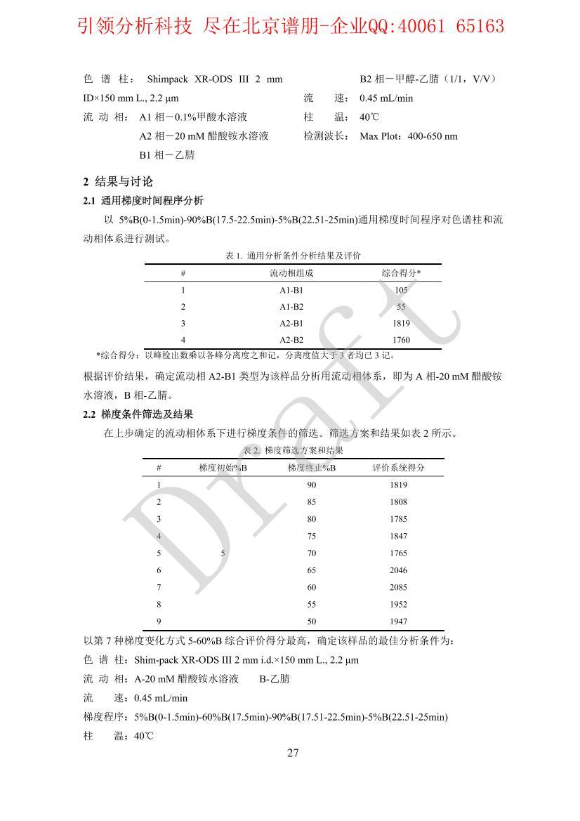 Һ Shim-pack XR-ODS III ⶨҩе29лϳɫص2ҳ