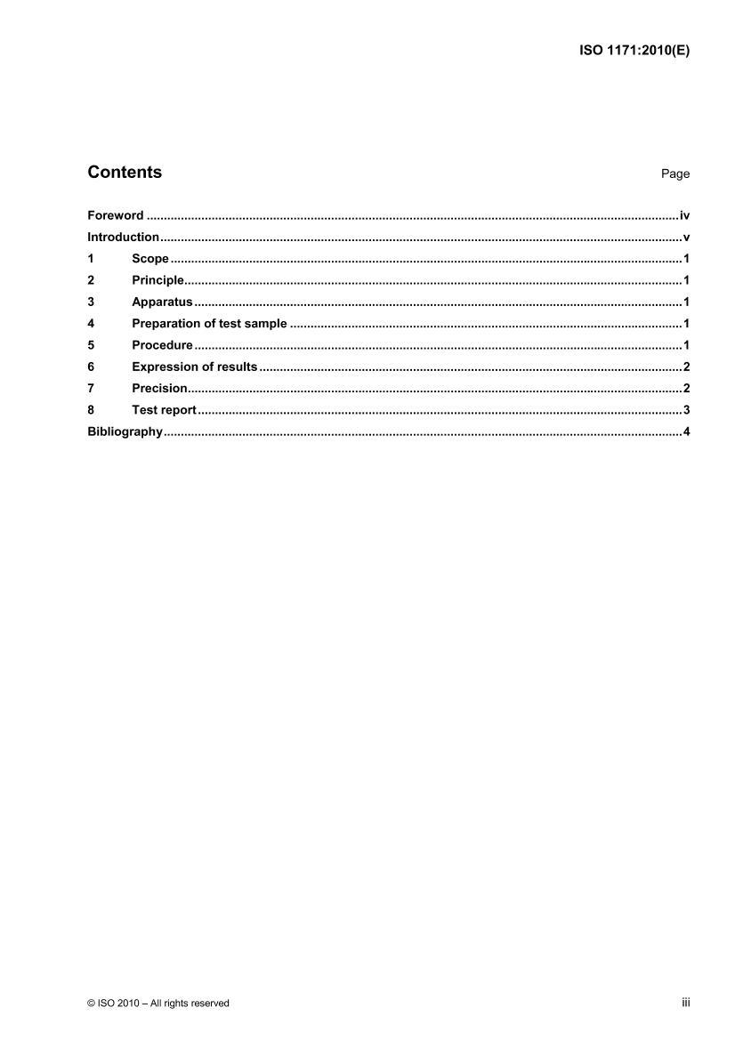 ISO 1171-2010 Solid mineral fuels  Determination of ash3ҳ