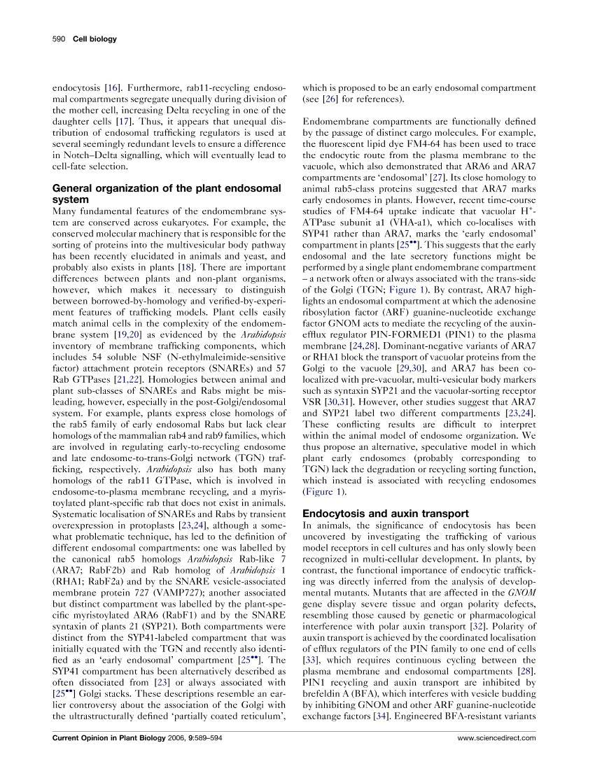 Endocytosis in signalling and development2ҳ