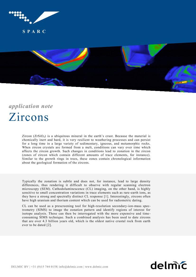 SPARC application note Zircons2ҳ