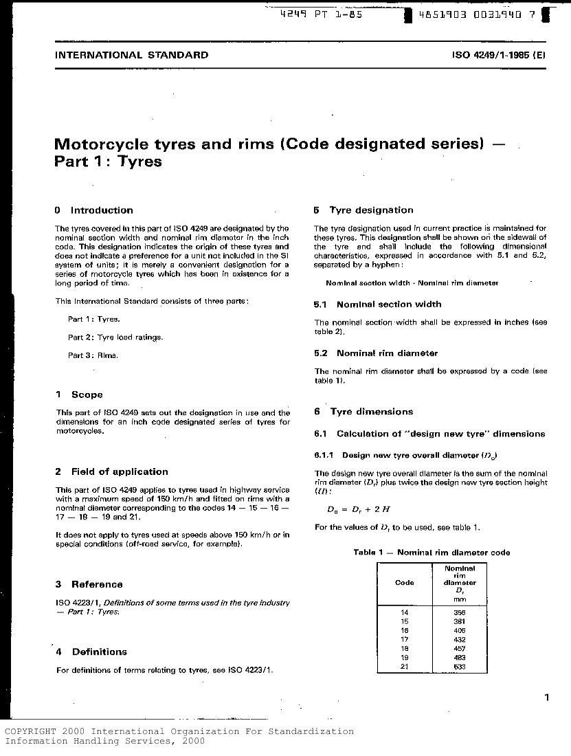 ISO 4249-1-1985 Ħг̥(ߴôϵ) һ ̥3ҳ