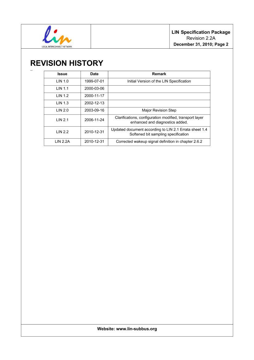LIN Specification Package Revision 2.2A_免费下载_其他资料_资料中心_仪器信息网