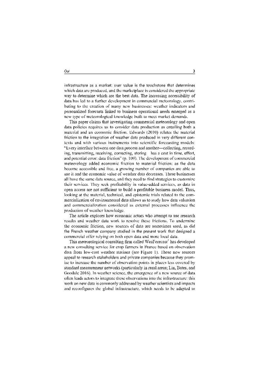 Commodifying a ��Good�� Weather Data_ Commercial Meteorology, Low-cost Stations, and the Global Scientific Infrastructure.pdf��3ҳ