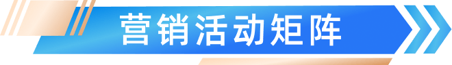 营销活动矩阵